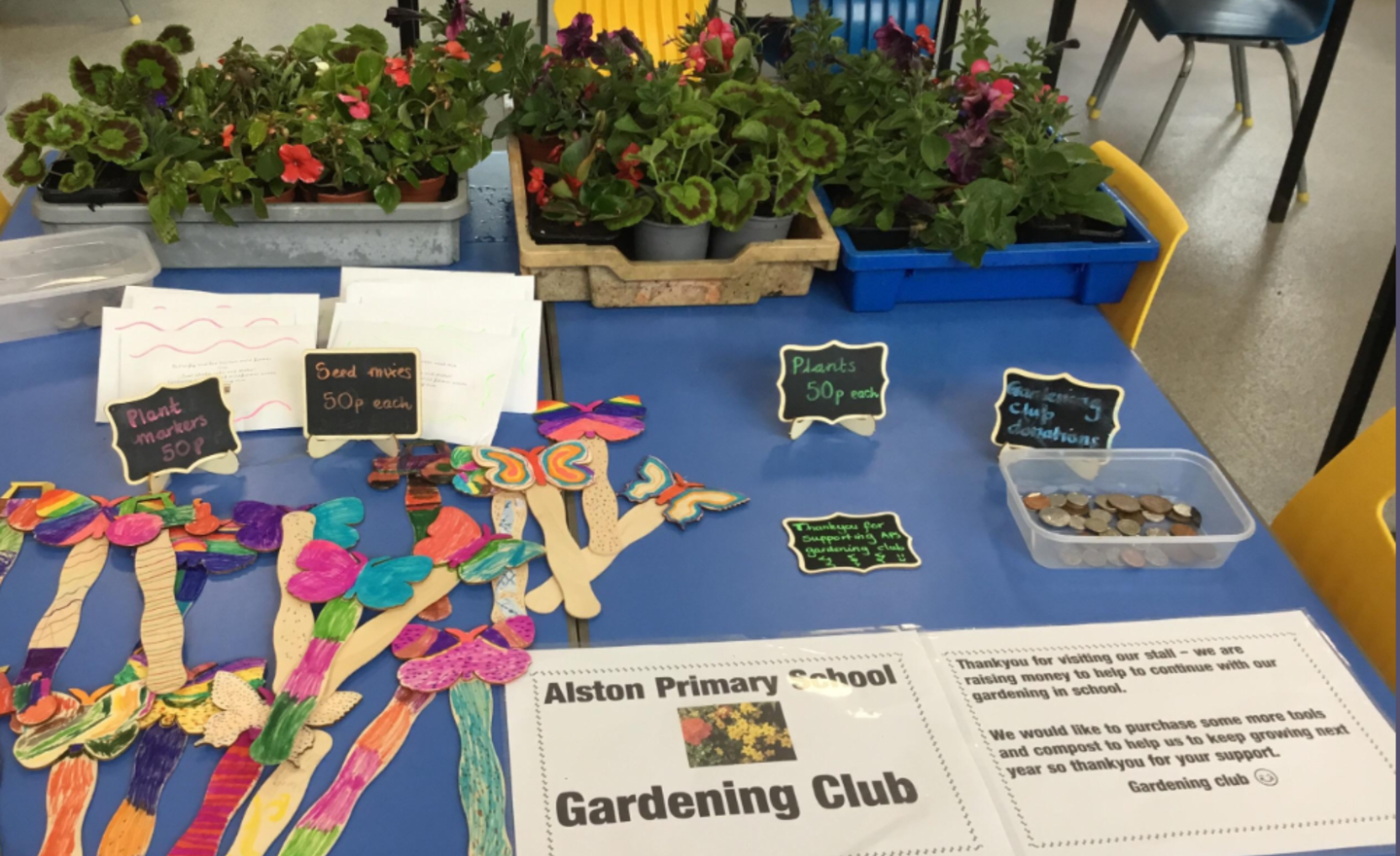 Image of Gardening club stall