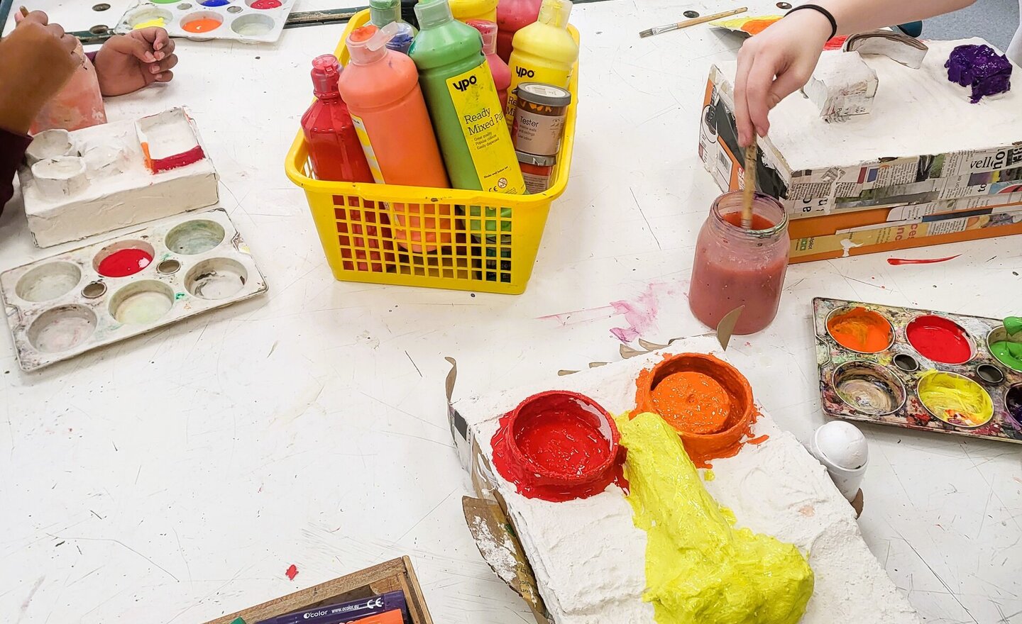 Image of Mask making