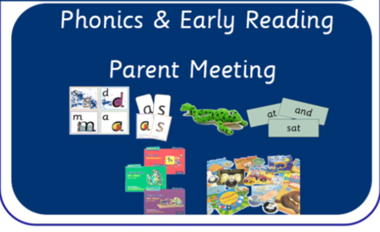 Image of New starters parent meeting- phonics and early reading