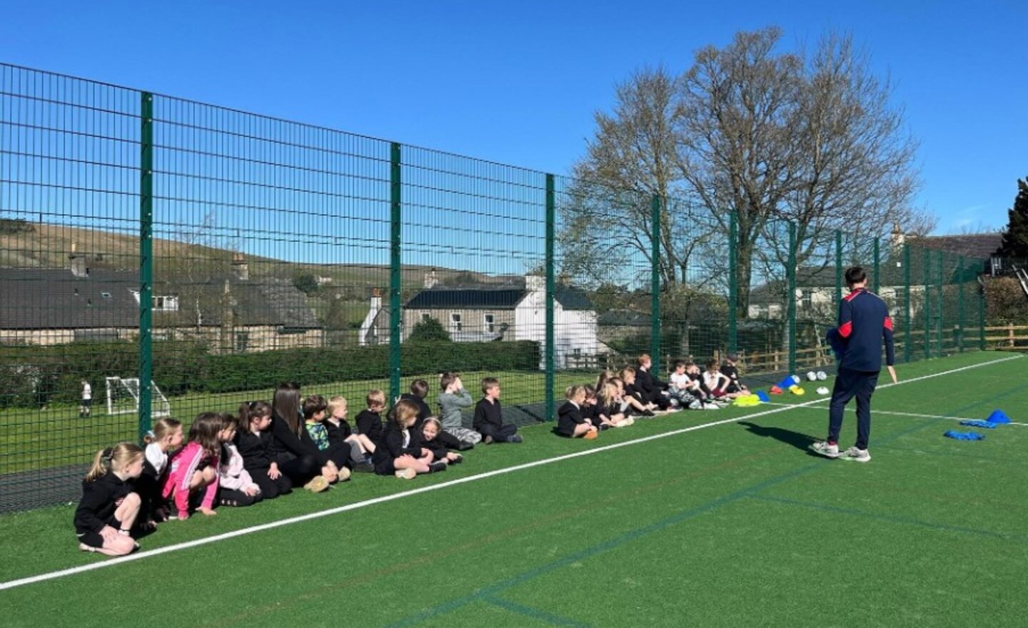 Image of A sunny PE session