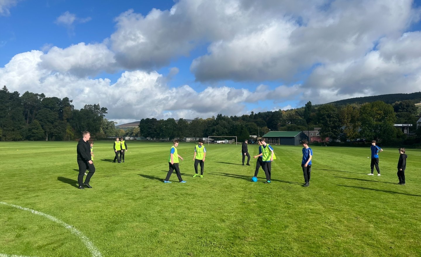 Image of Football in PE