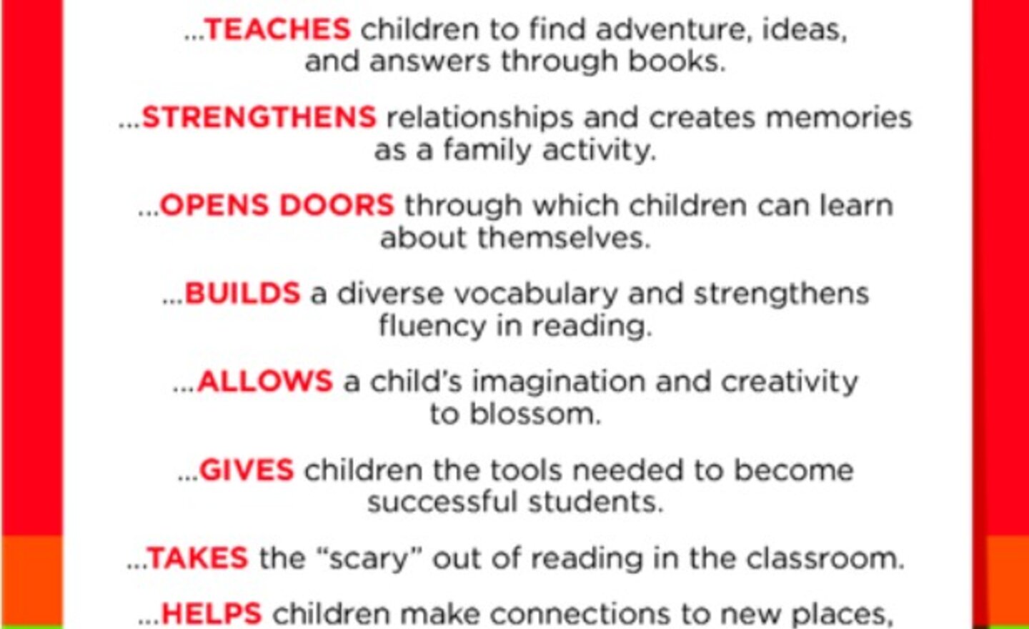 Image of The reading race continues!