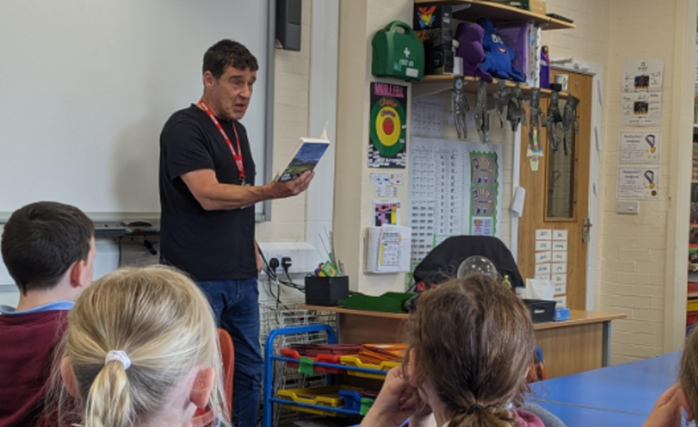 Image of Tom Palmer Author visit