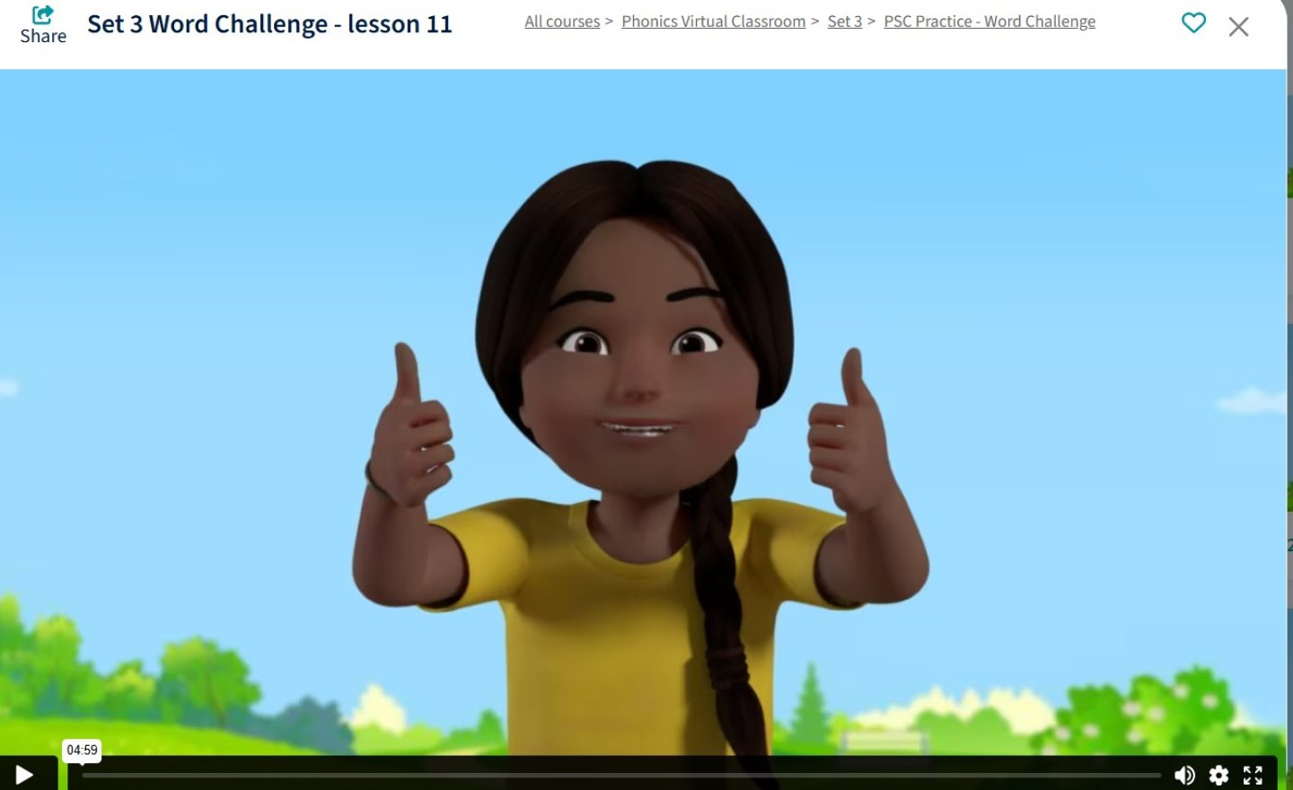 Image of RWI virtual classroom