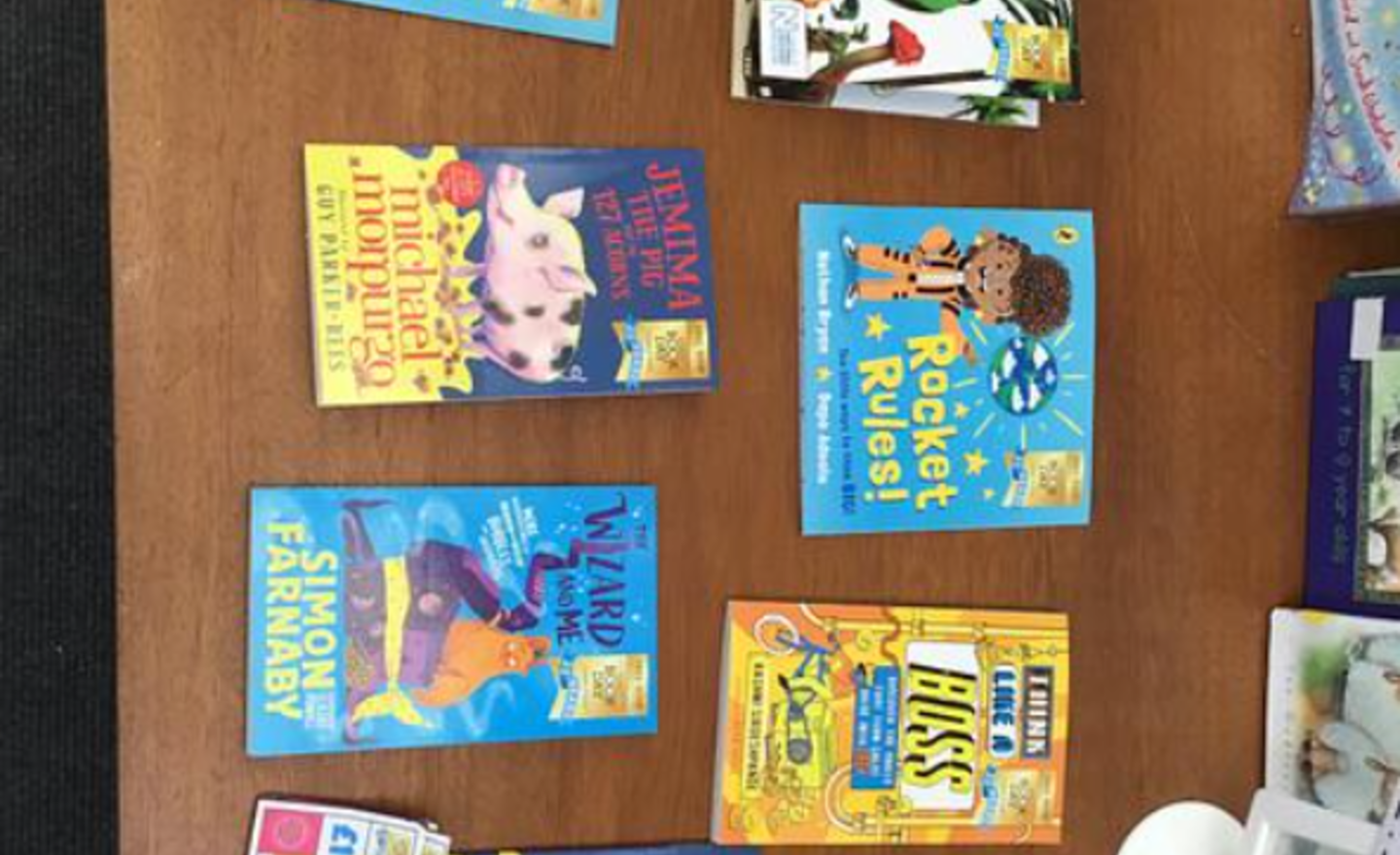 Image of World Book Day books- please help yourself!