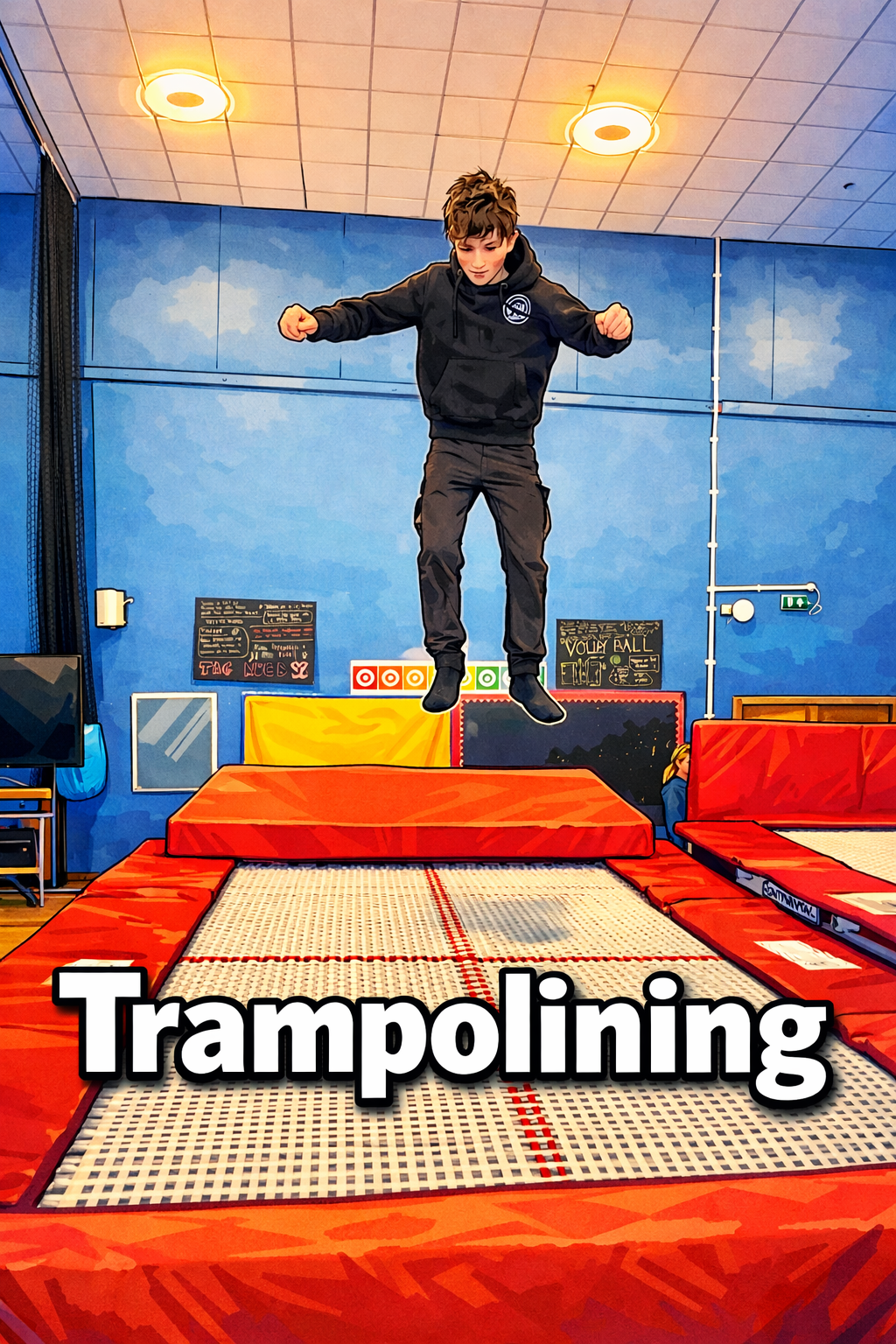 Image of Trampolining