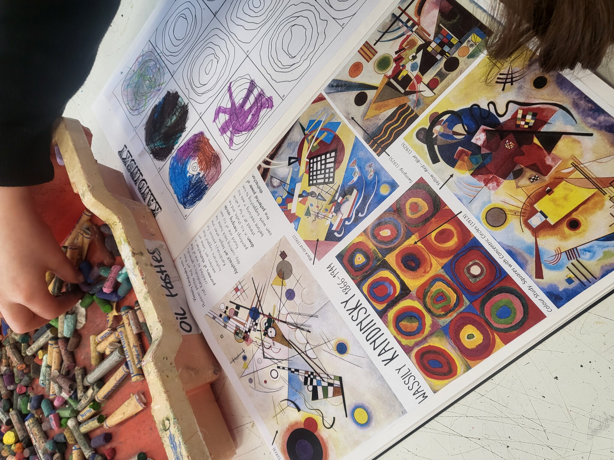 Image of Kandinsky lesson