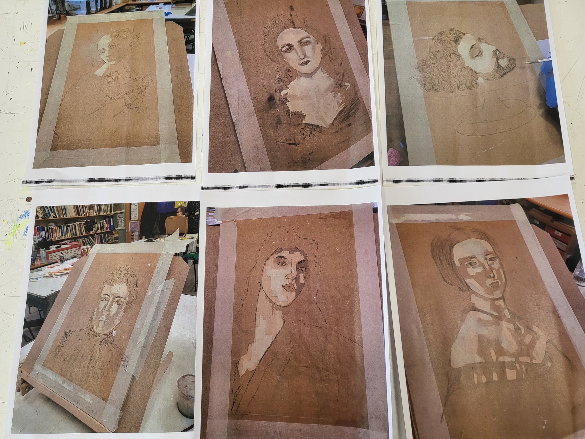 Image of GCSE mock art 