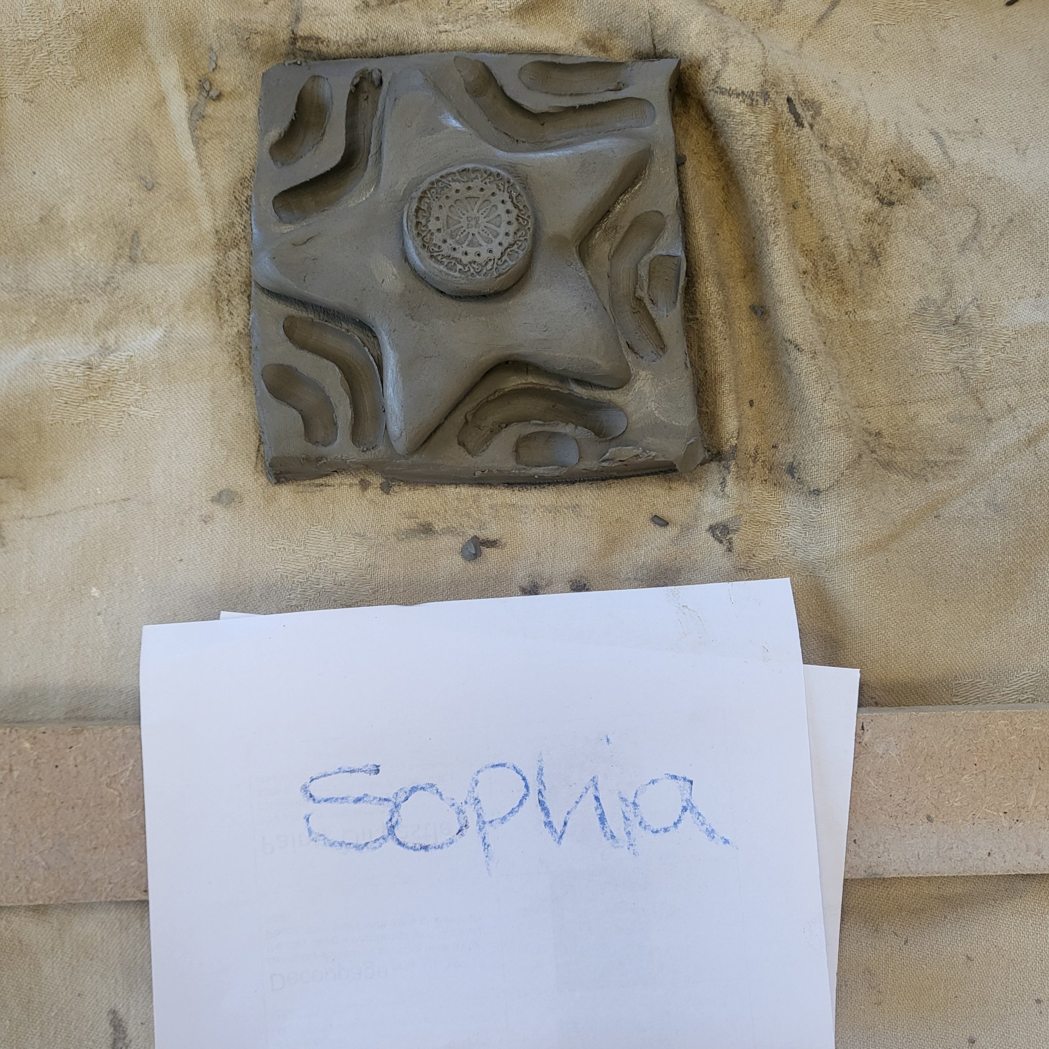 Image of Year 7 clay techniques