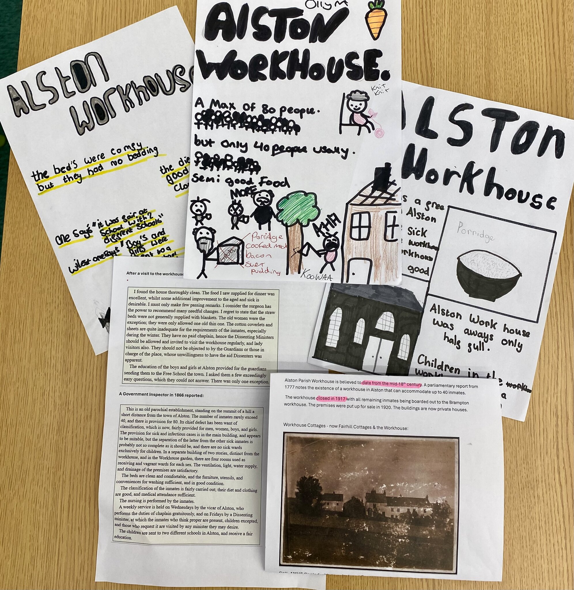Image of Cross-curricular learning about  Alston Workhouse