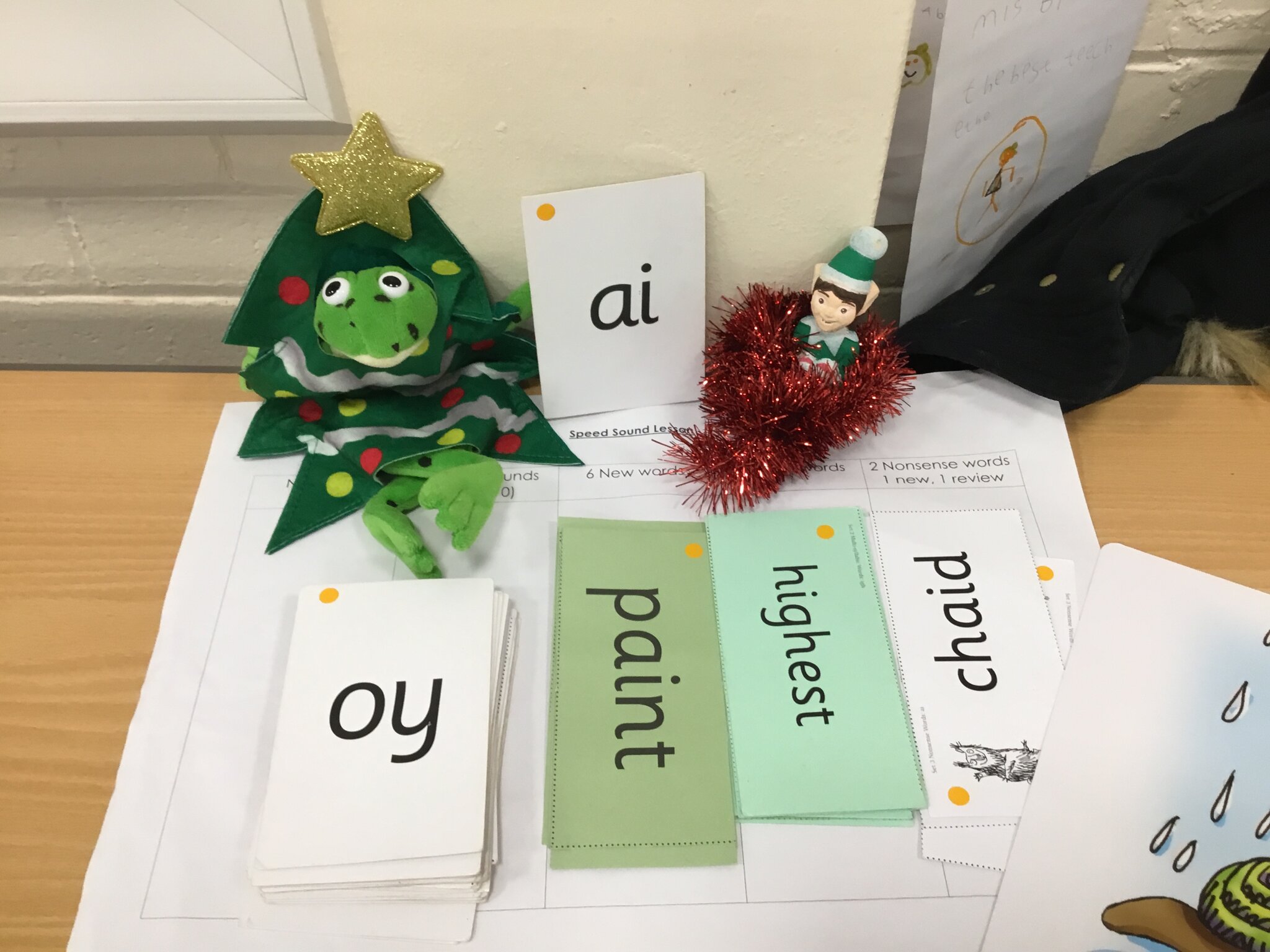 Image of Making phonics fun- Fred turns festive!