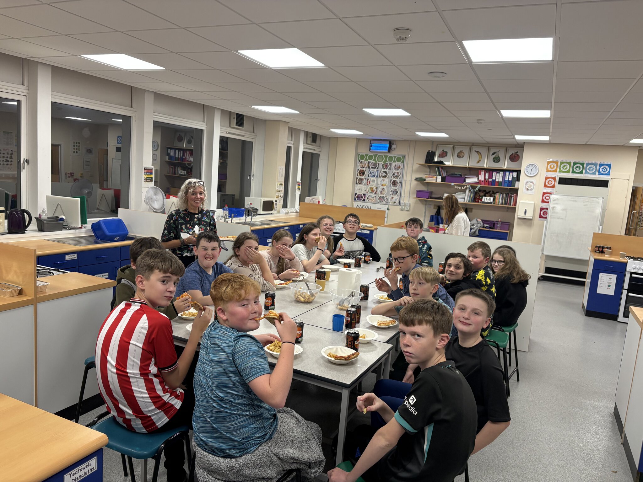 Image of Year 7 pyjama party 