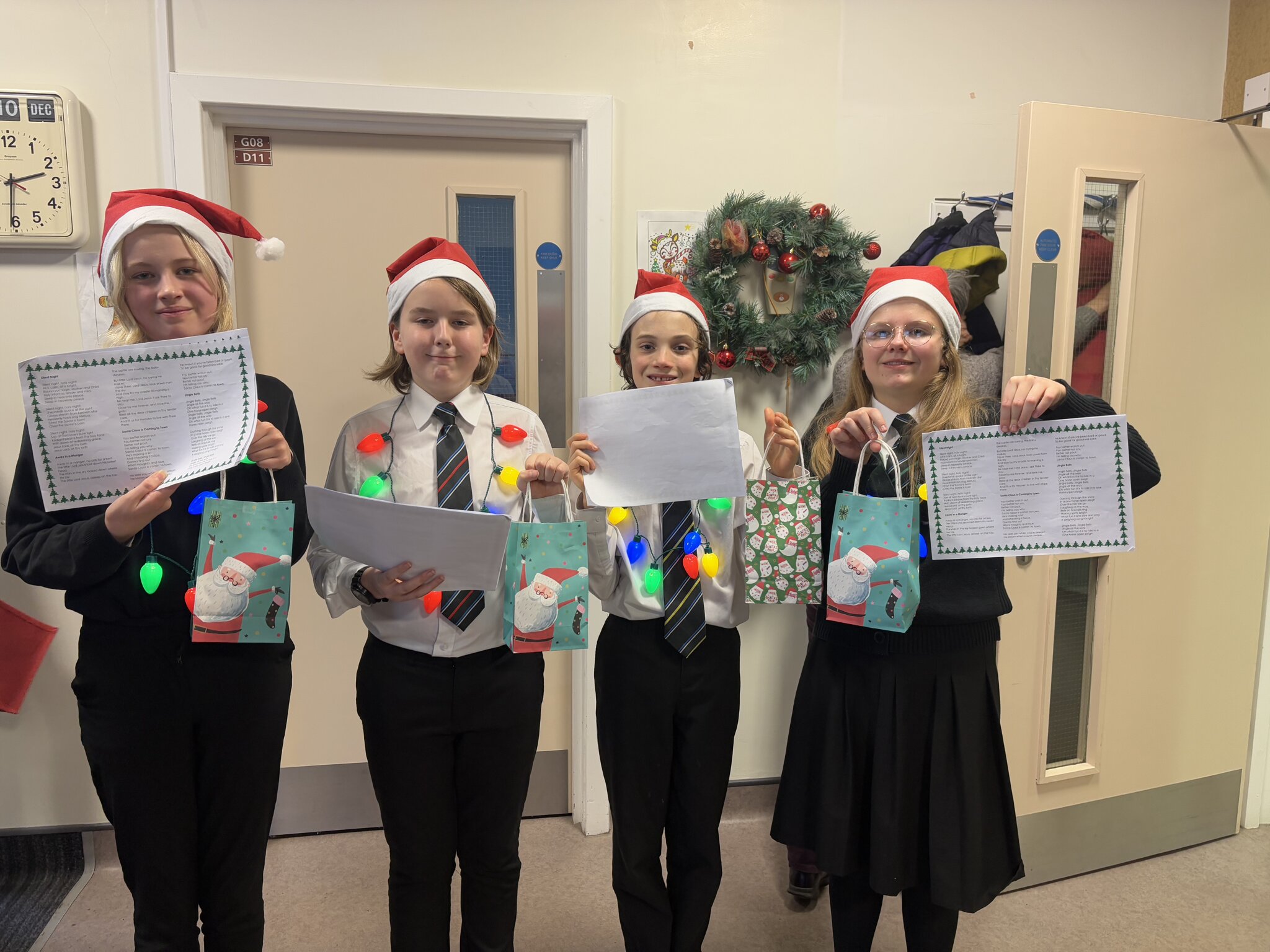 Image of Carol Singing at The Day Centre, Alston 