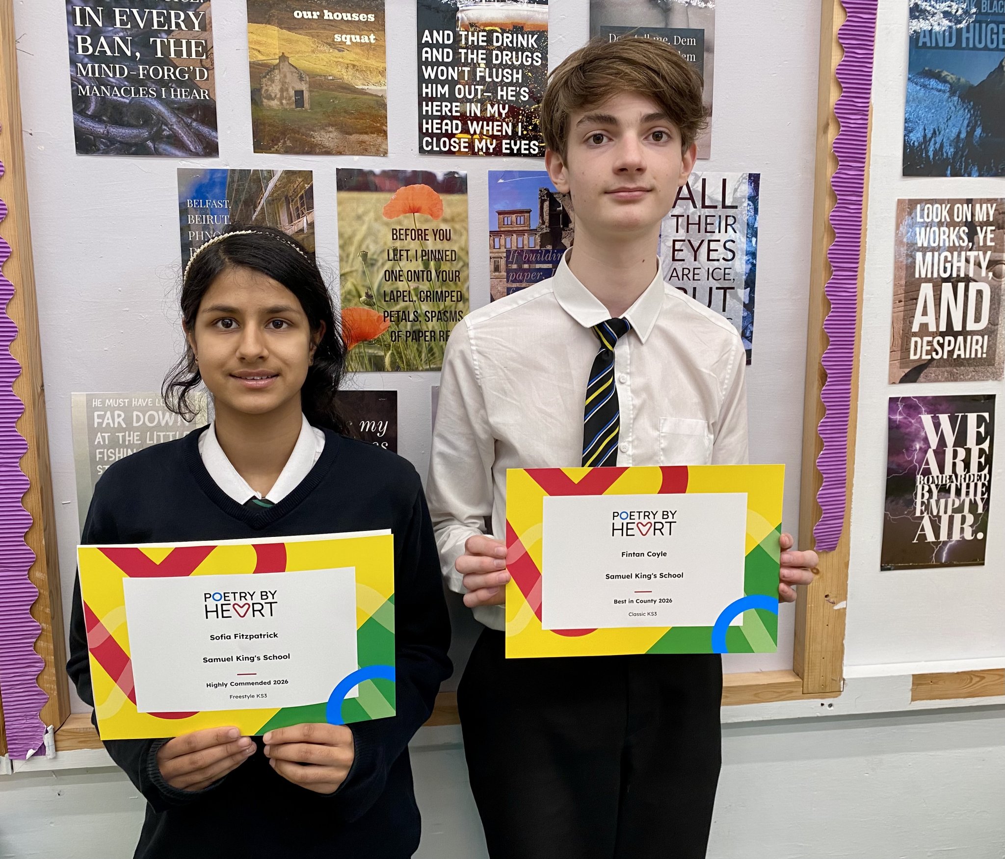 Image of Poetry By Heart accolades