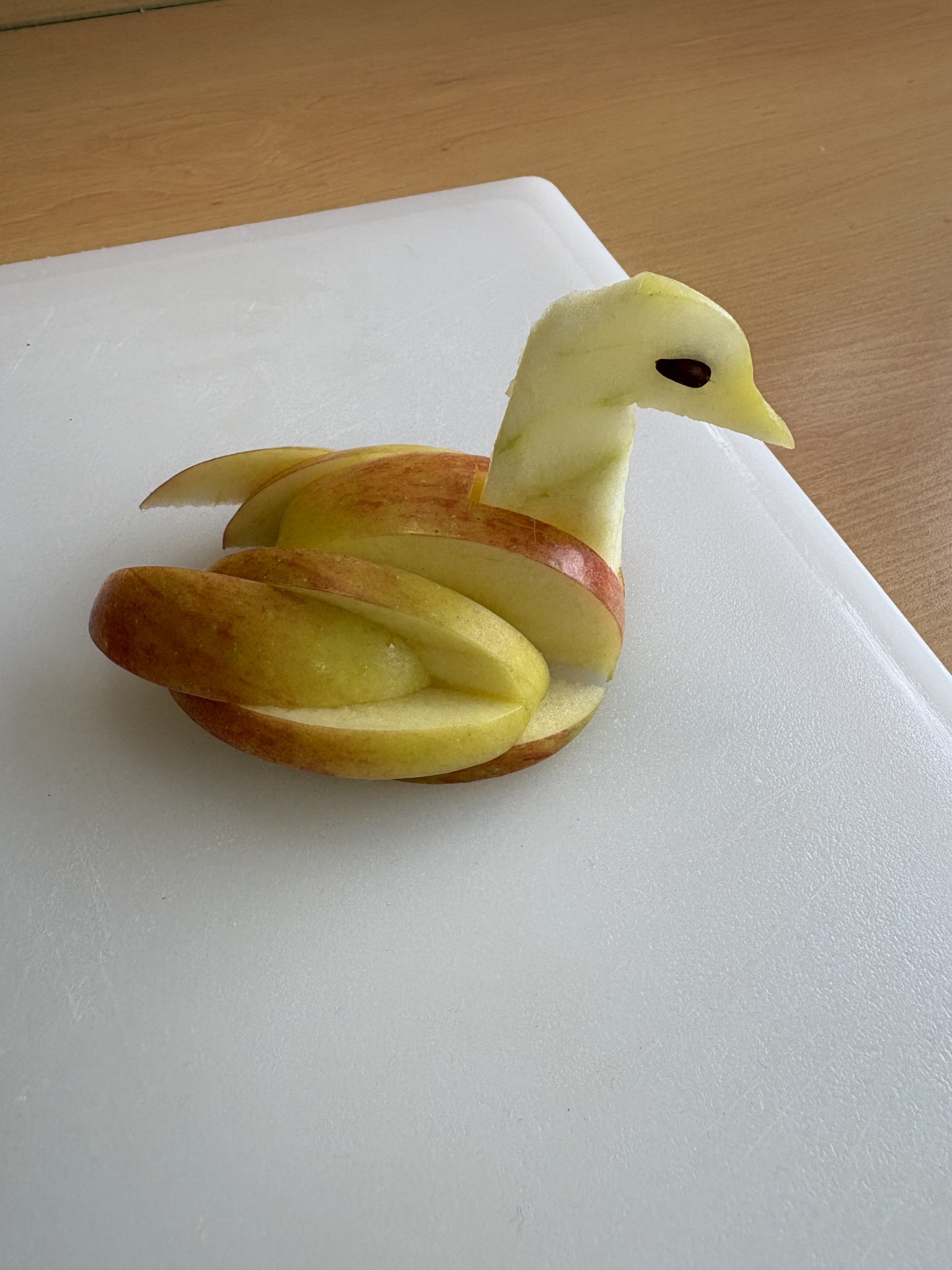 Image of Food Technology: apple swans