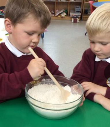 Image of Baking bread