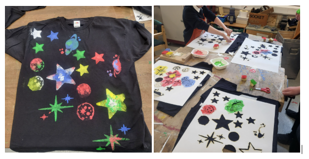 Image of Year 7 U Dance t-shirts.