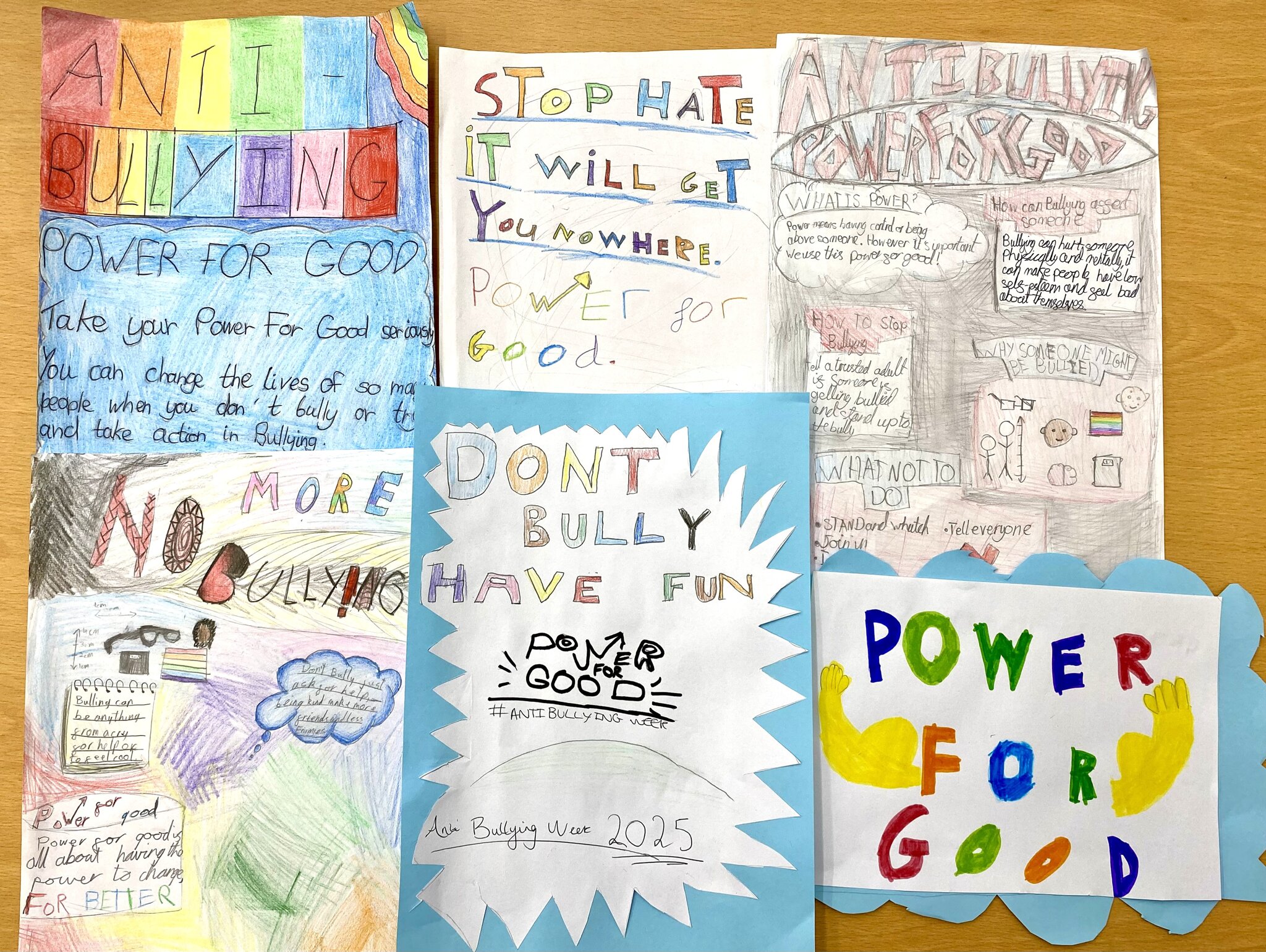 Image of Year 7 get creative for Anti-Bullying Week