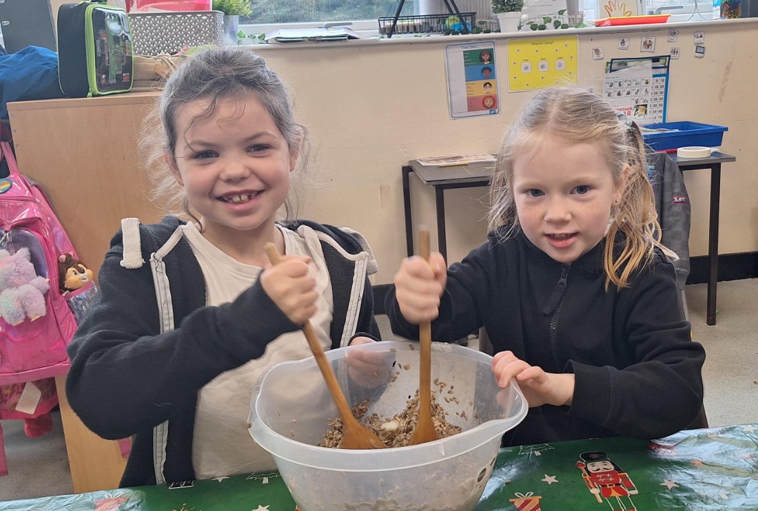 Image of Caring for our feathered friends- making bird feeders