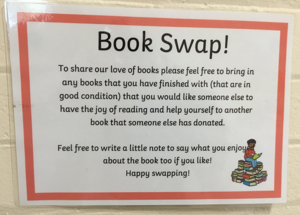 Image of Book Swap- sharing our love of reading