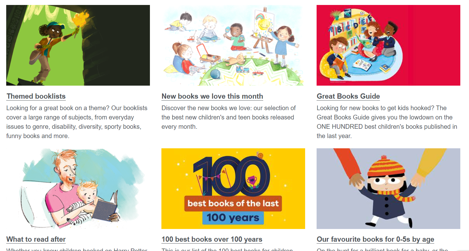 Image of Recommended reads- support for parents and carers to find the perfect book