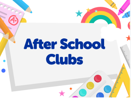 Image of After school clubs Autumn Term 2024