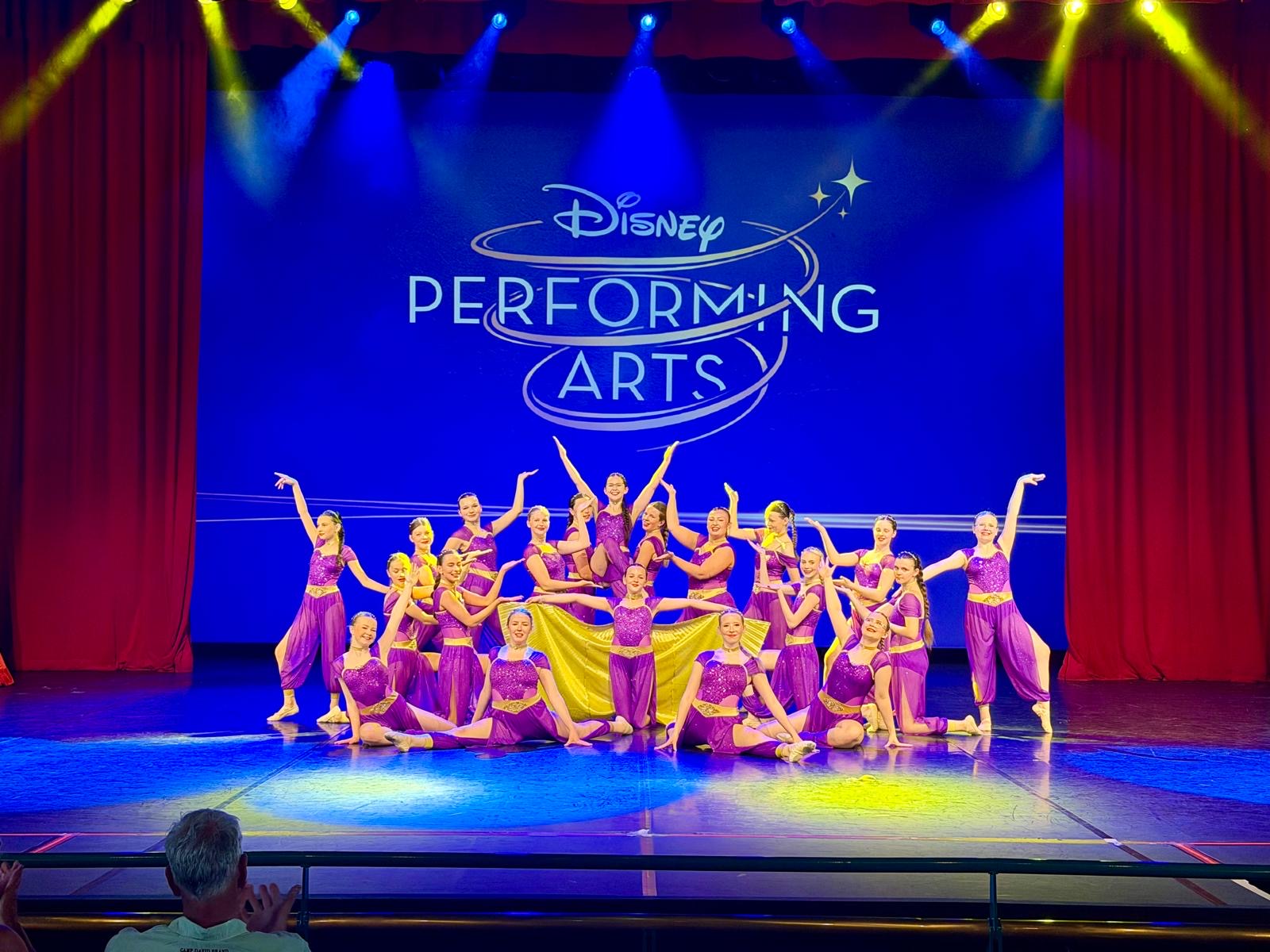 Image of Dancers Perform at Disneyland Paris