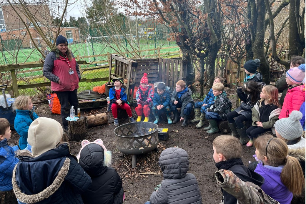 Image of Tasty treats at forest school