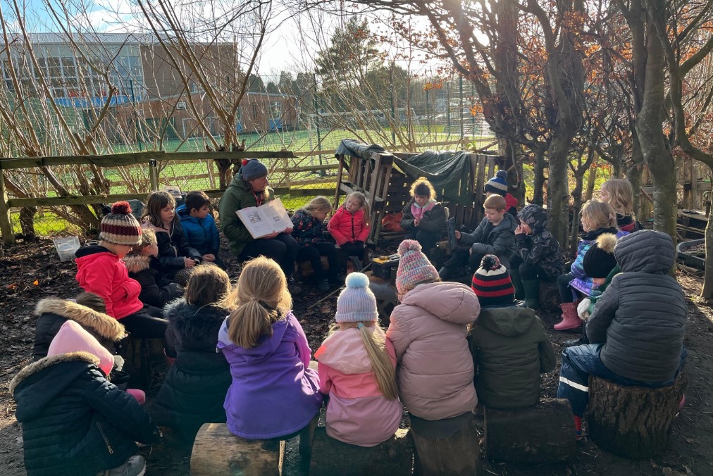 Image of Problem solving in forest school