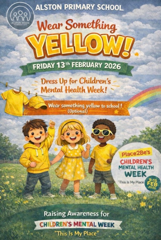 Image of Wear yellow for mental health week