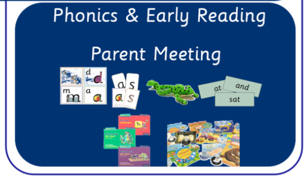 Image of New starters parent meeting- phonics and early reading