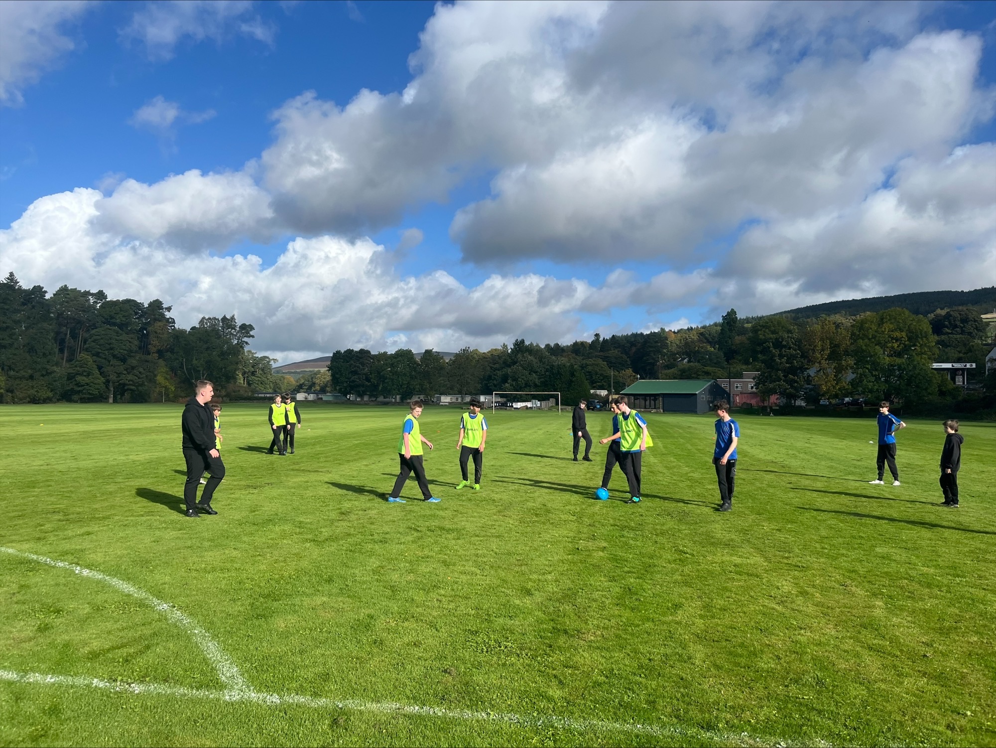 Image of Football in PE