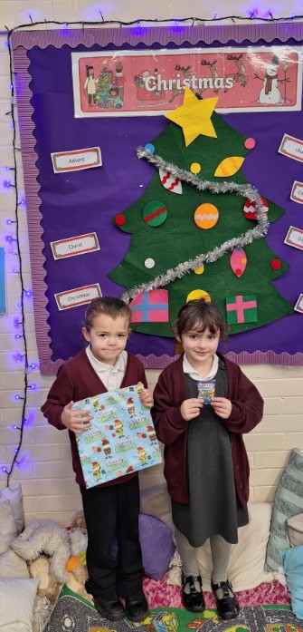 Image of Building our love of reading - unwrapping one book at a time!