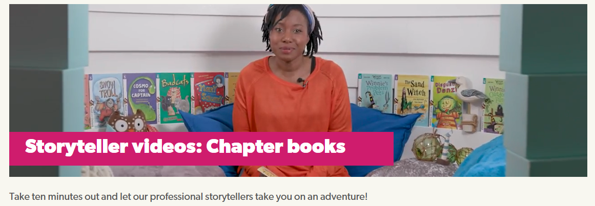 Image of Storyteller videos- chapter books