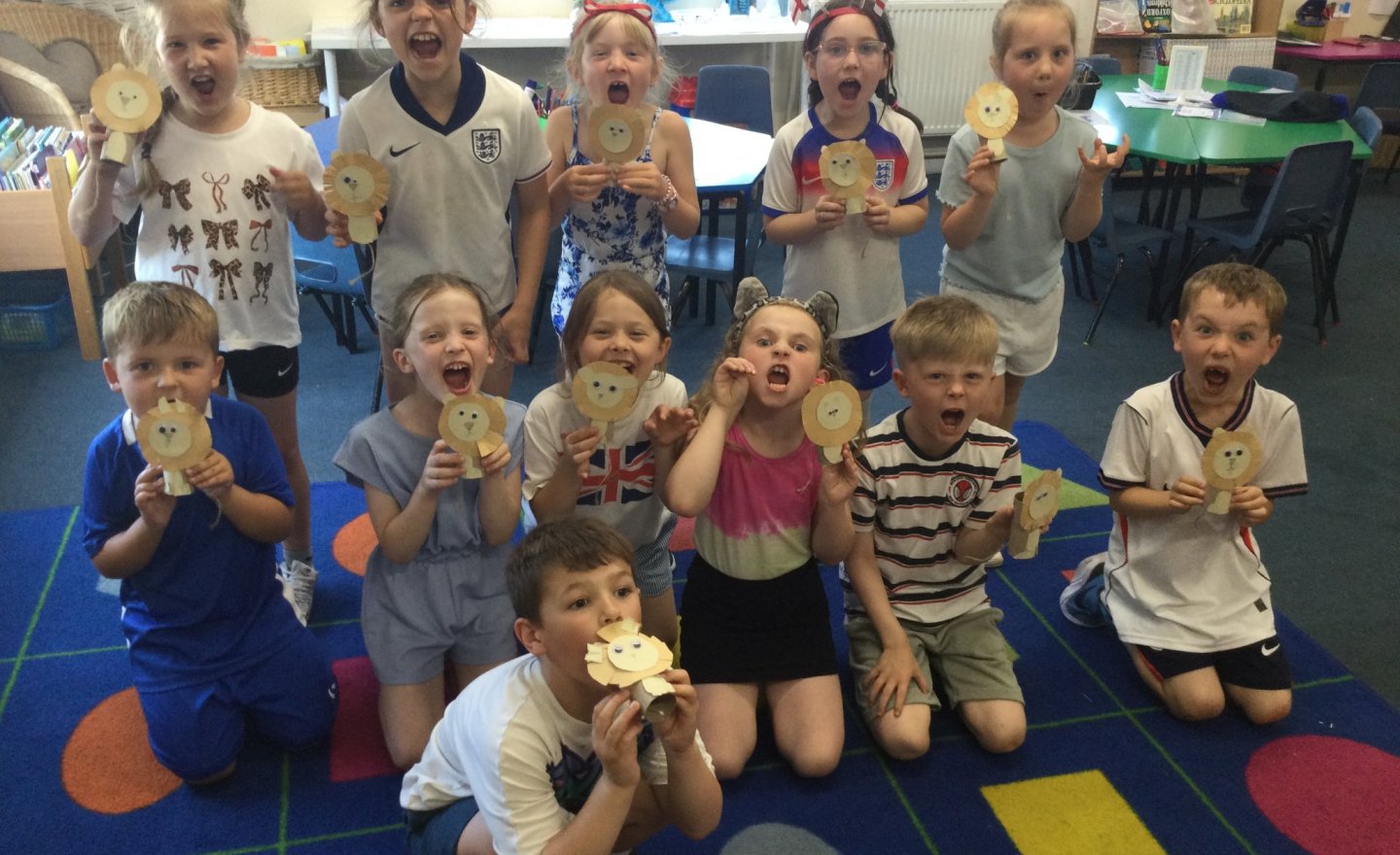 Image of Art club - making lions!