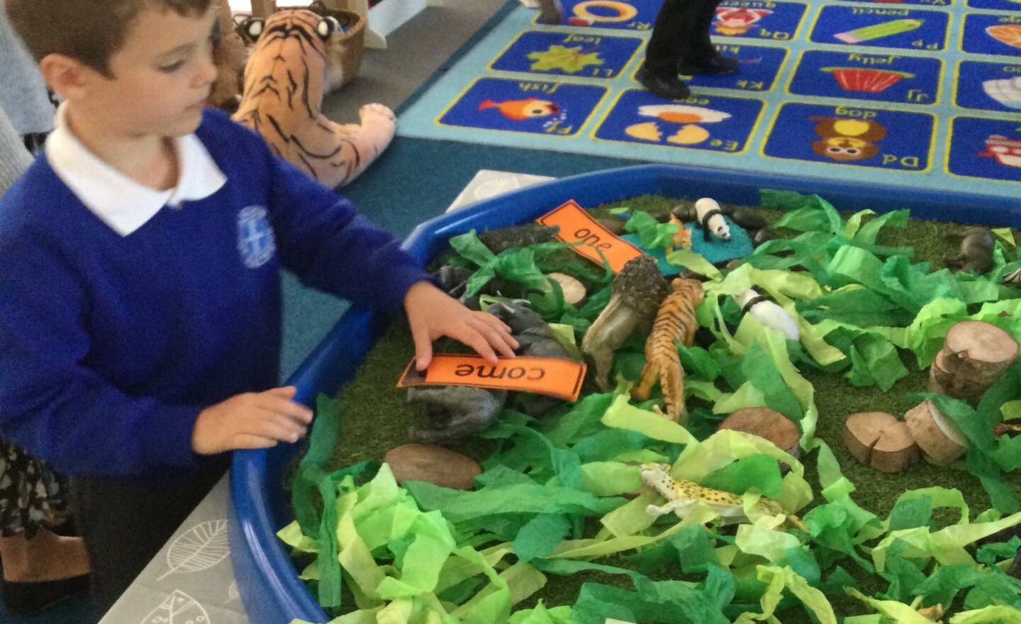 Image of Hide and Seek Fun in Class 1