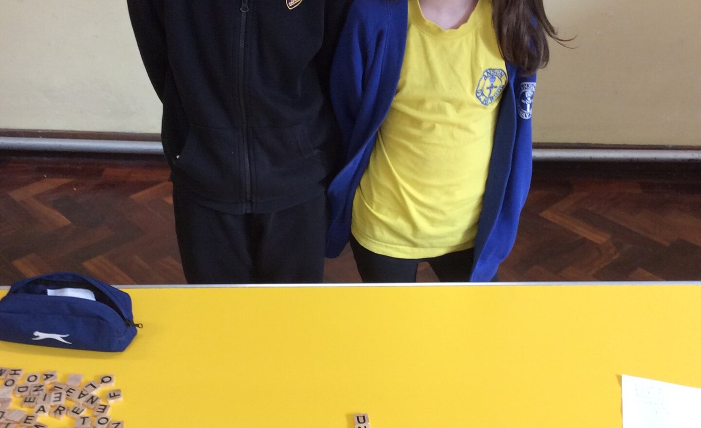 Image of Class 4 - spelling scrabble