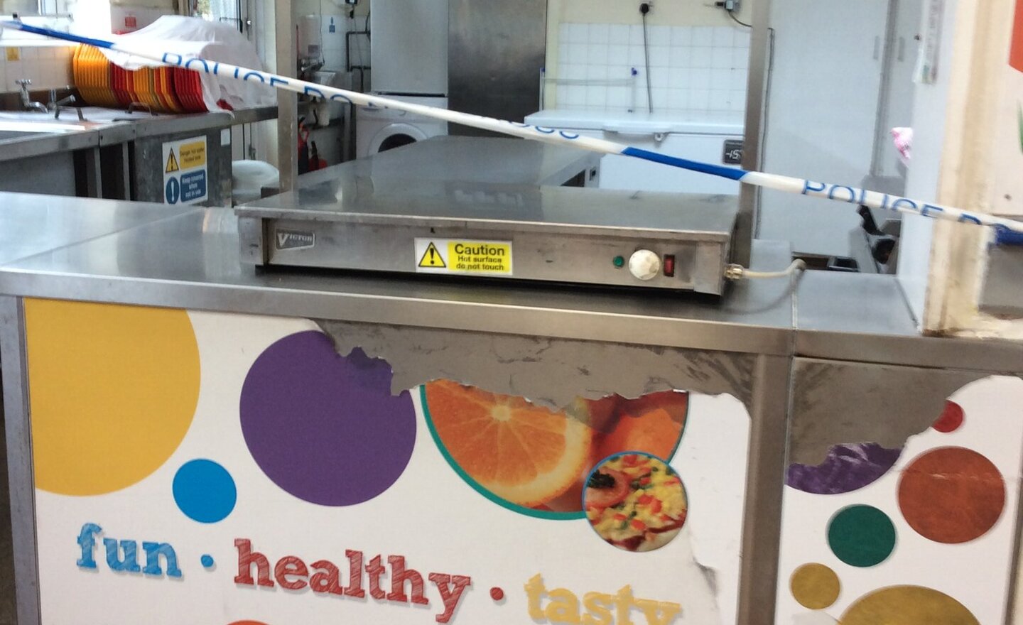 Image of PCSO visit - Crime scene