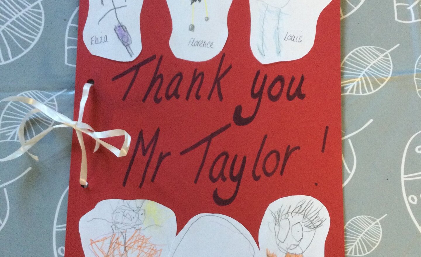 Image of Thank you Mr Taylor!