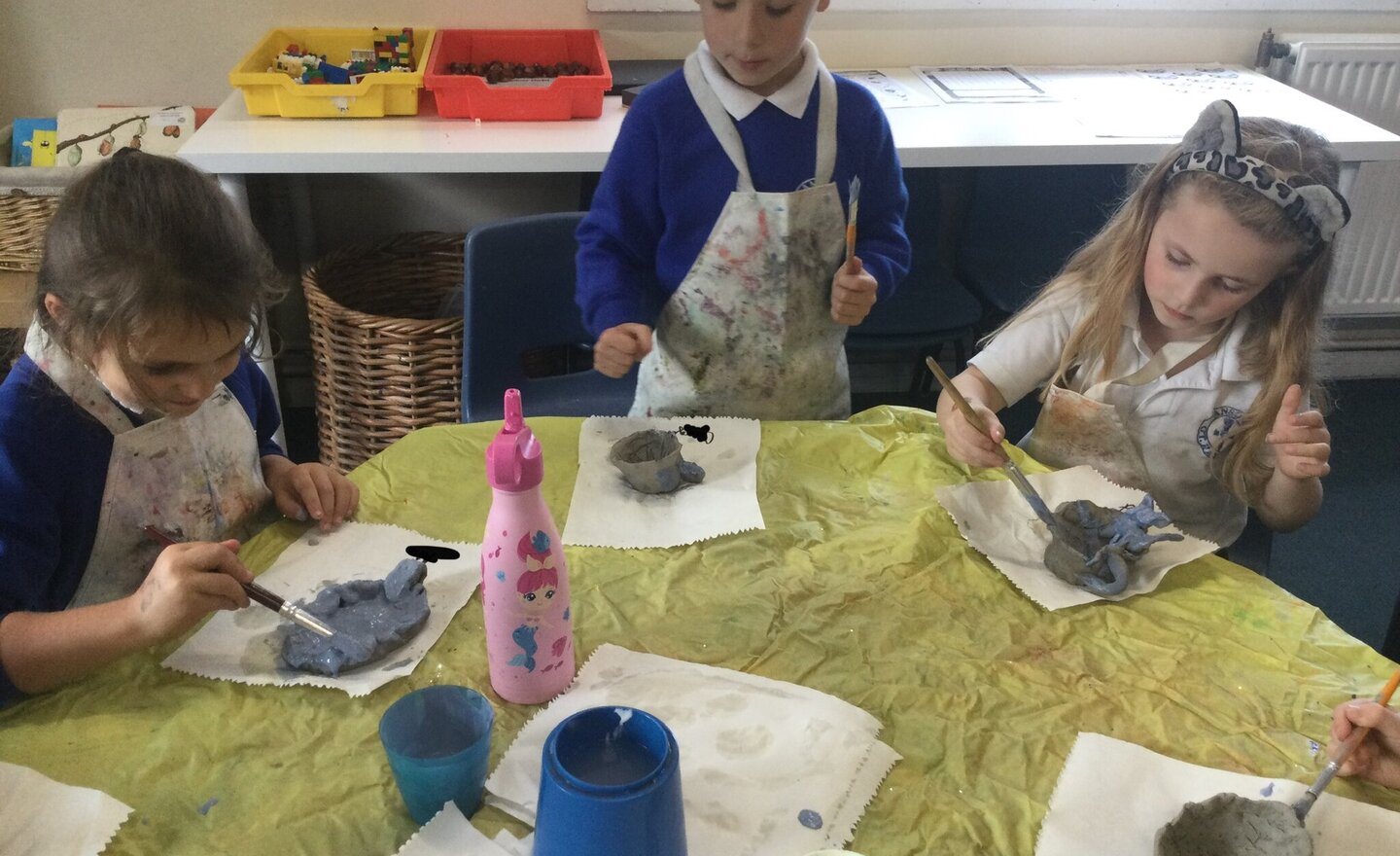 Image of Wedgwood pot painting!