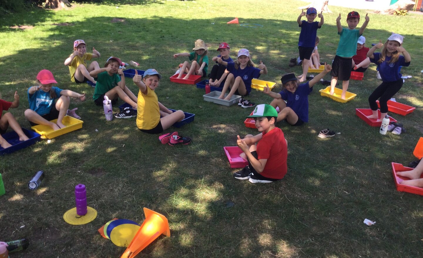 Image of Summer has officially arrived here in class 2!