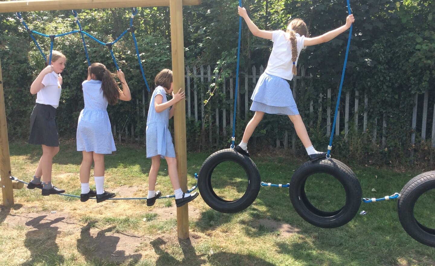 Image of Class 4 Trim Trail Fun