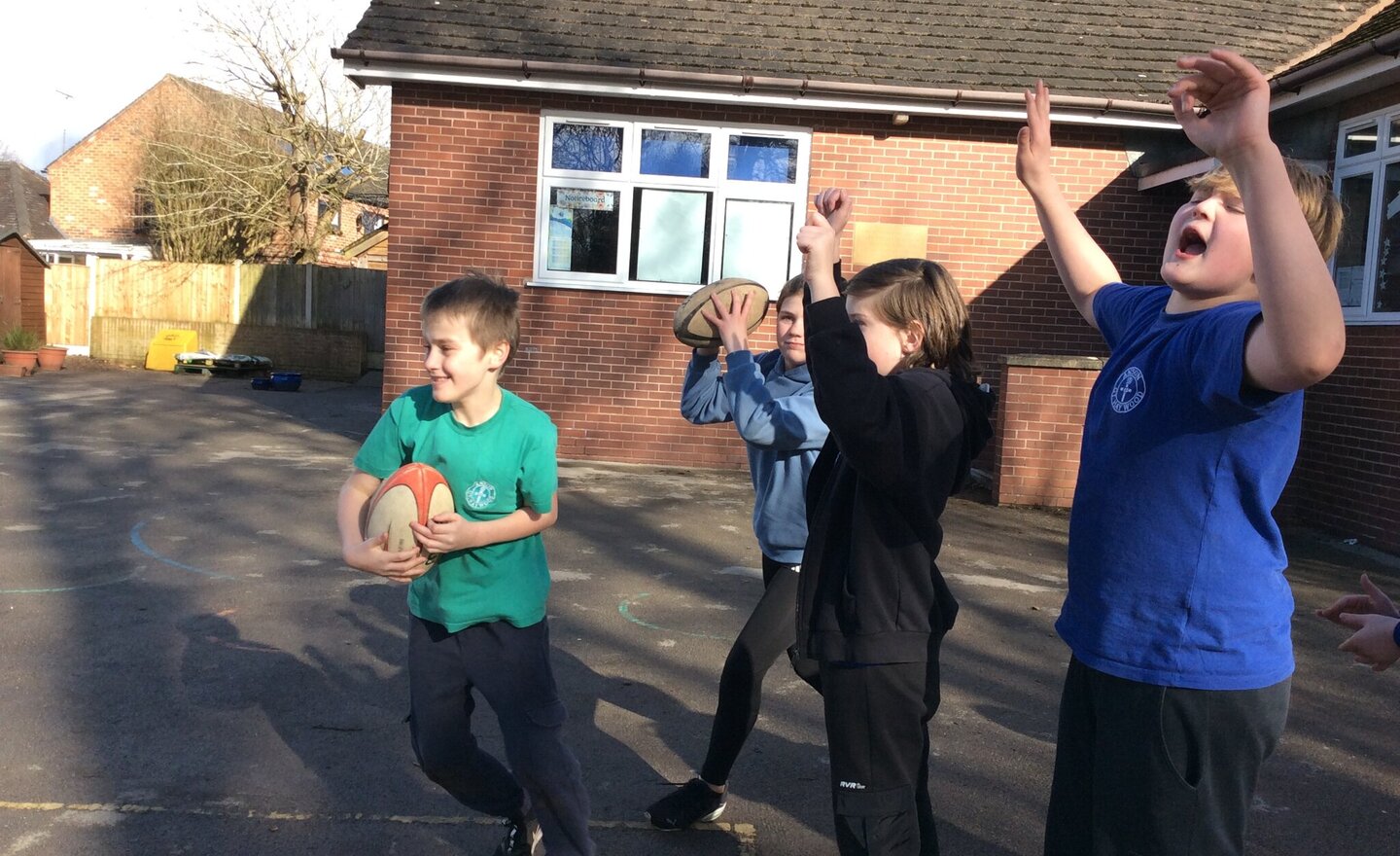 Image of Class 4 Spring Term Tag Rugby