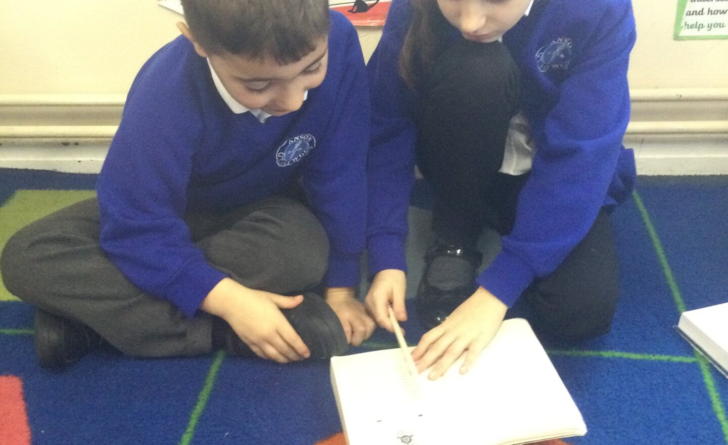 Image of Mixed class reading session