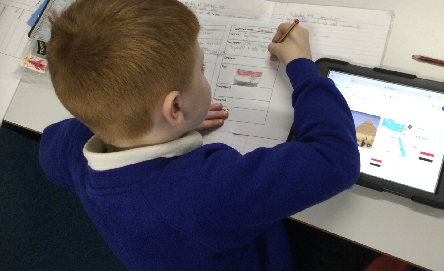 Image of Geography - Researching different countries 