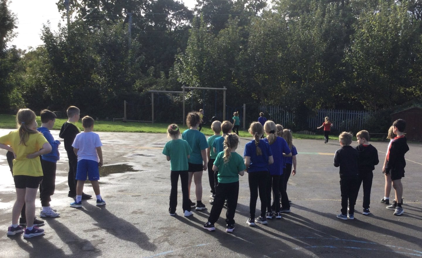 Image of Team games in PE