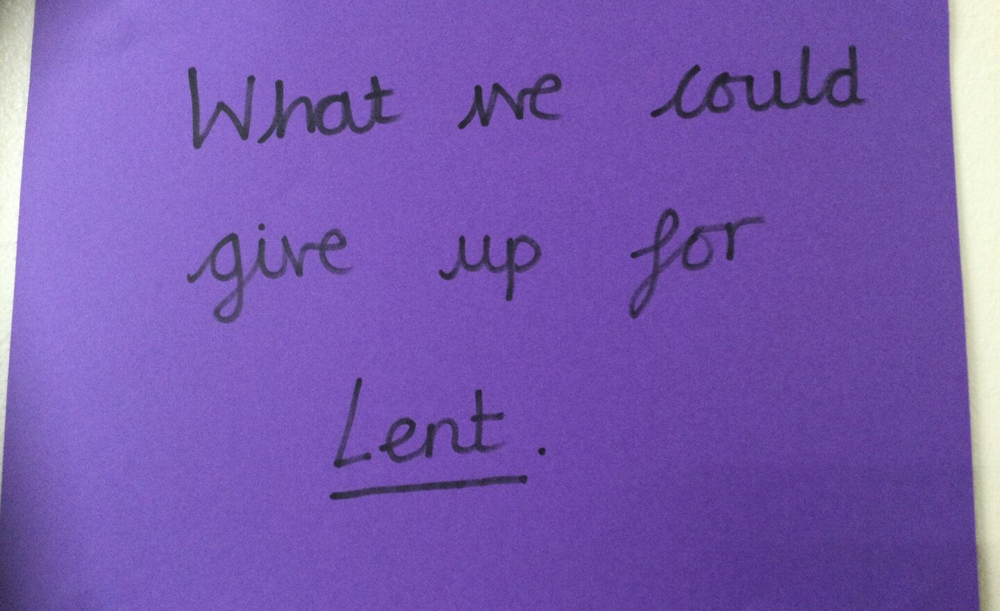 Image of Lent reflections 