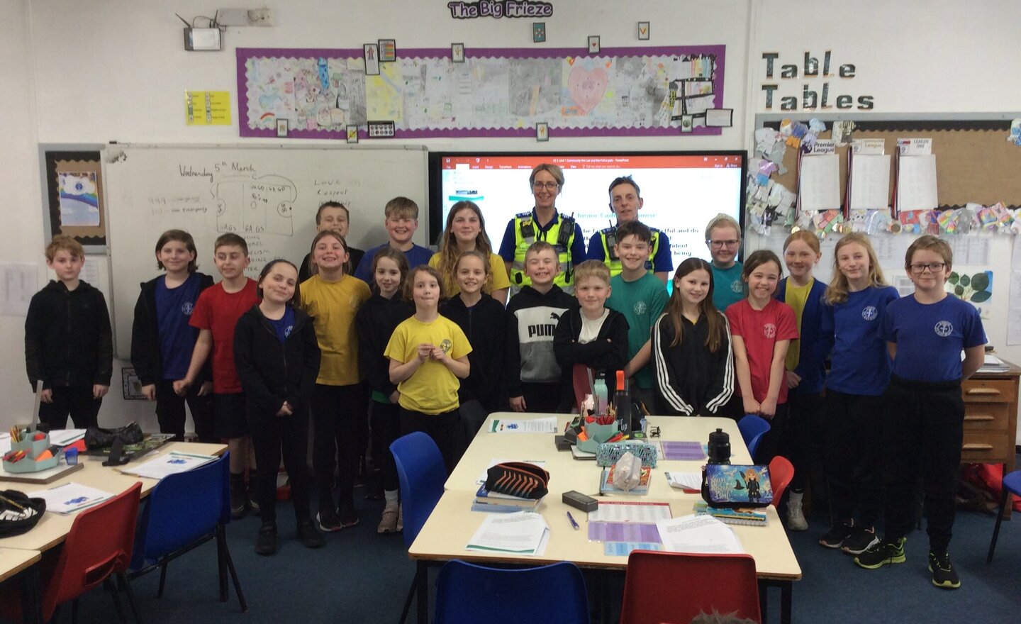 Image of PCSOs in Class 4