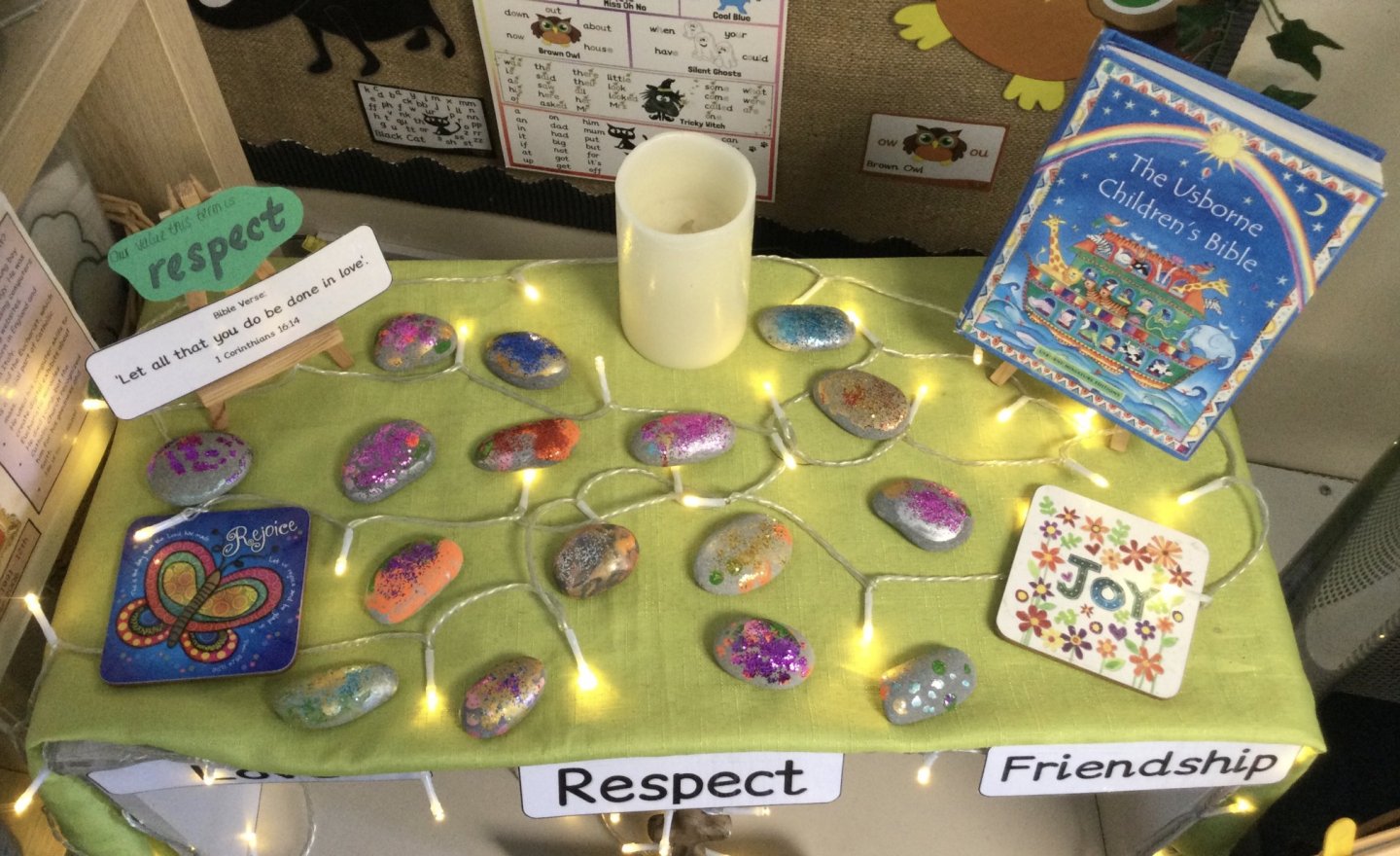 Image of Creating our prayer stones