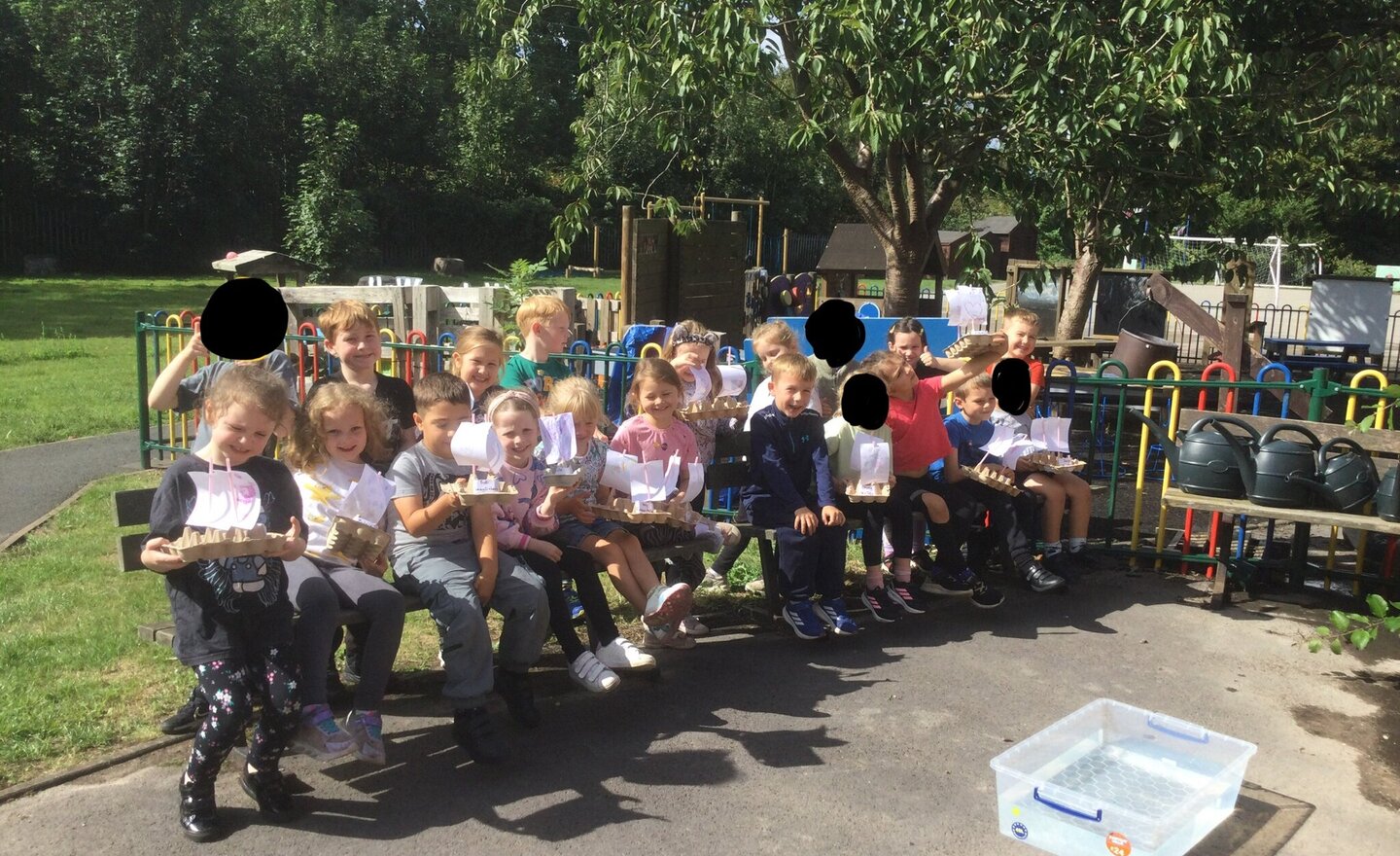 Image of Science - recycled boats